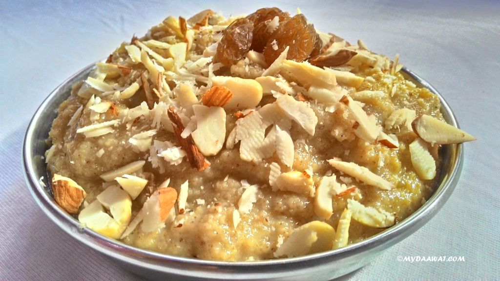 Khas Khas Milk Halwa Recipe My Daawat